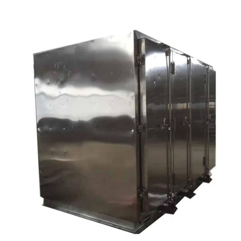Commercial Contact Plate Freezer Equipment CE Certification -40-0 Temperature Control Two Doors for Fish Seafood