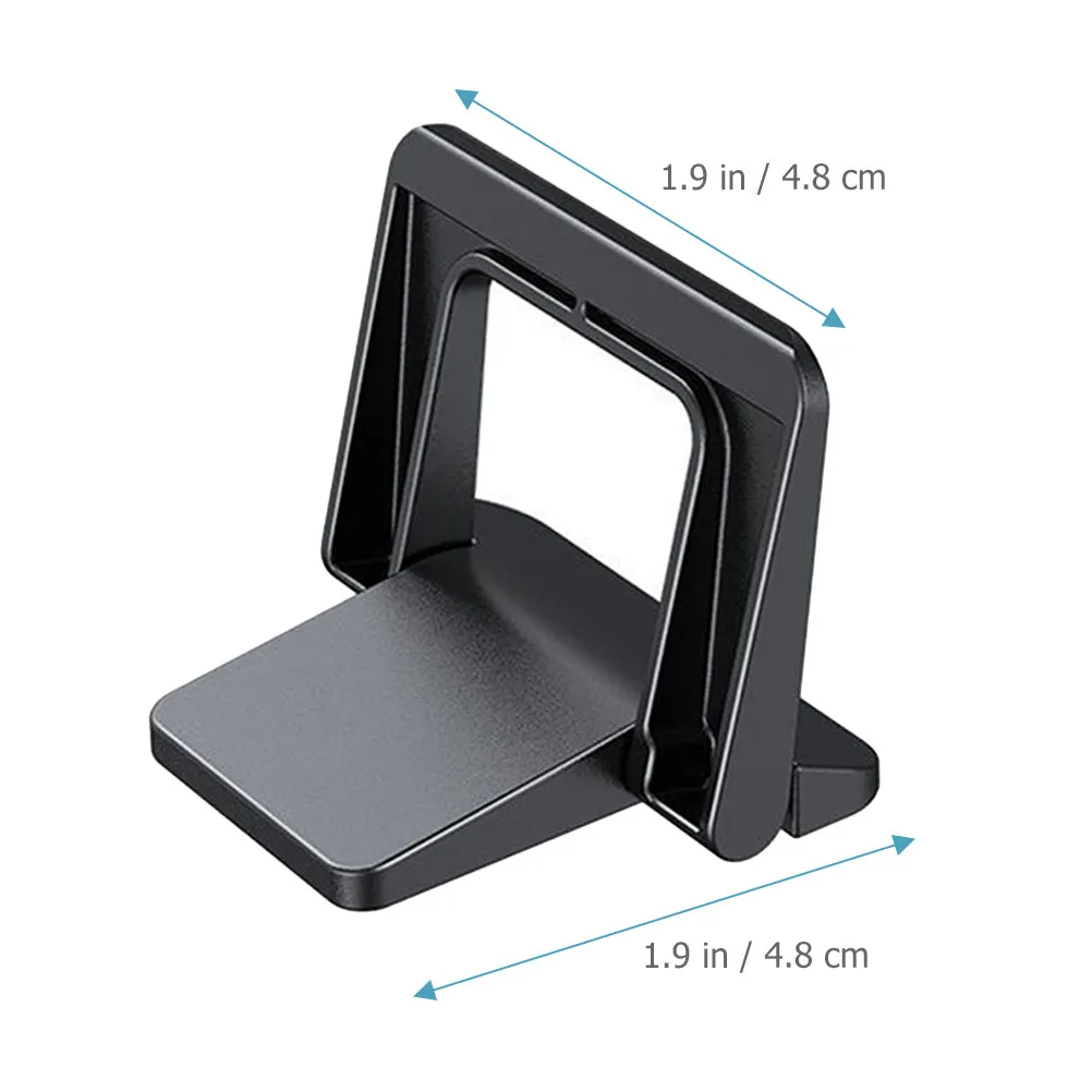 1Pair Foldable Laptop Stand Ergonomic Laptop Riser Portable Notebook Stand with Scientific Viewing Angle Neck Relief Airflow