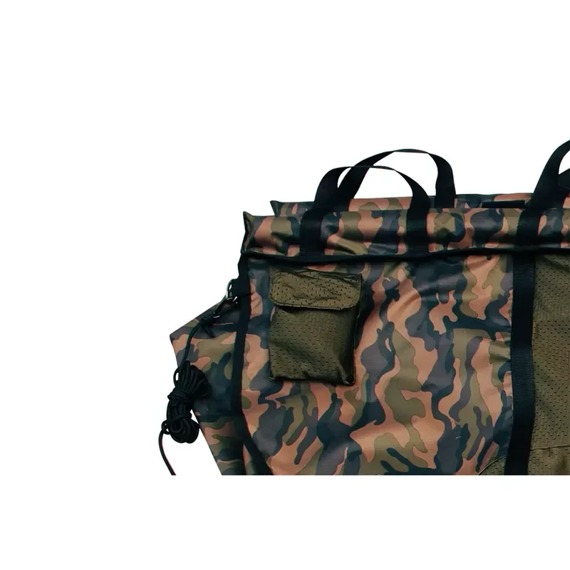210D Oxford Floating Fish Bag Carp Fishing Gear Soft Mesh Strap Weighing Storage Tote Rod Care Equipment for Anglers Carp