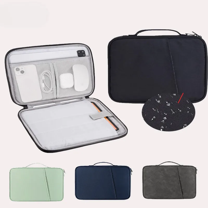 

Sleeve Bag for iPad Pro 11 13 M4 2024 7th Gen A2926 Waterproof Case for iPad Pro 11 Air 6th Gen air6 A2837 A2899 Handbag Pouch