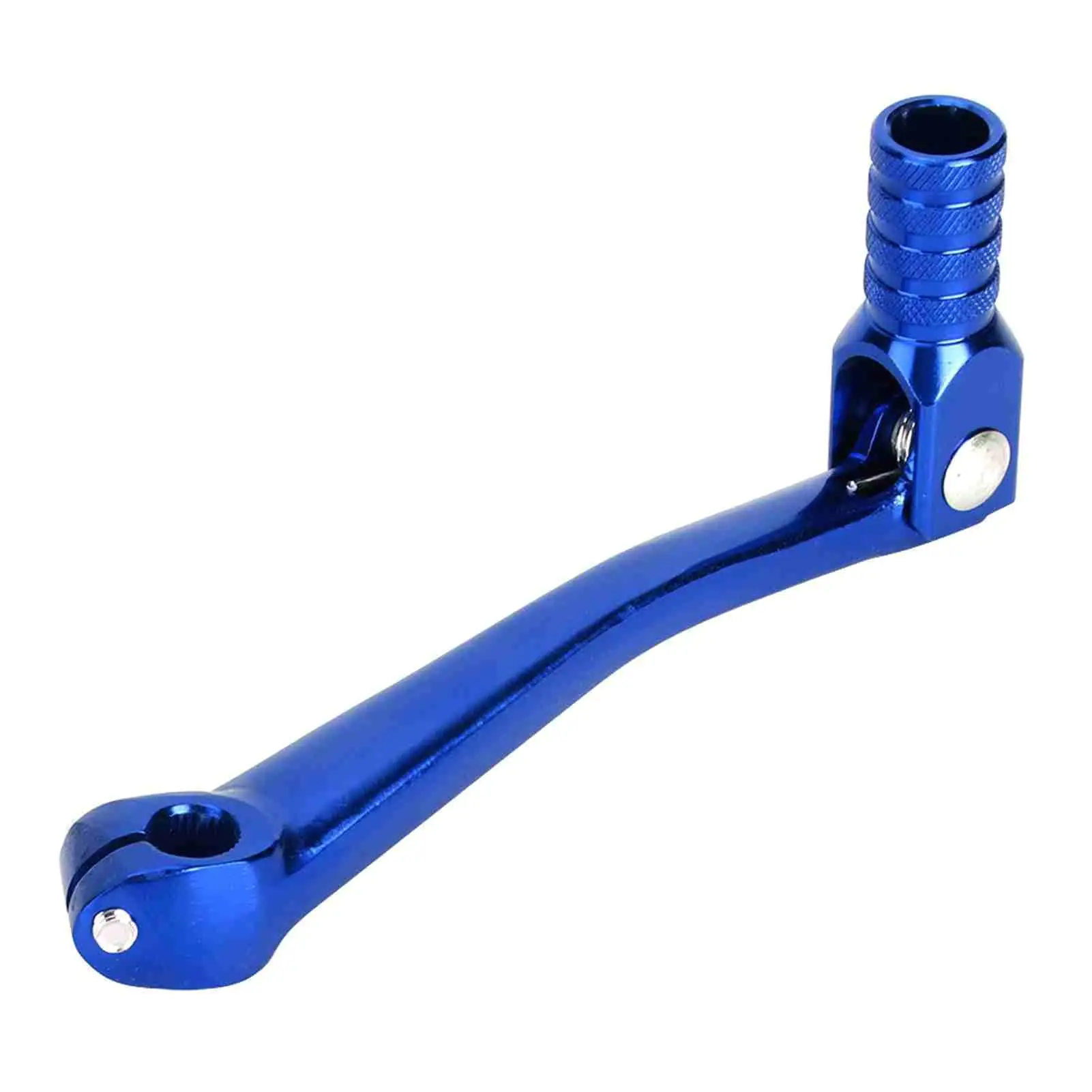 CNC Aluminum Alloy Gear Shift Lever for Motorbike Modification - Blue Accessory