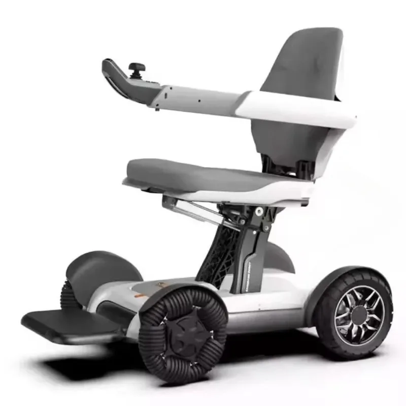 One-click folding disabled electric scooter electric wheelchair electric four-wheeler