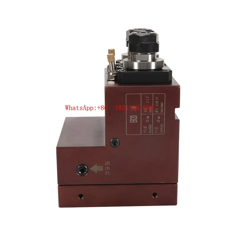 Limited Offer ER16-20-25-32 Two-axle Turning Milling Power Head High-precision Machining Machine Tool Accessories