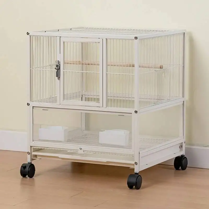 

Luxury Home Courtyard Bird Cage Guinea Pig Canary Feeder Accessories Bird Cage Large Oiseaux Accessoires Pet Products RR50BC