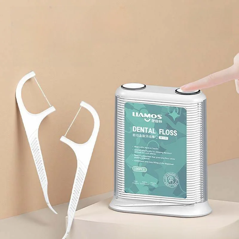 

Aseptic Ultra-Fine 2026 New Model Dental Floss with Auatic Storage Box Home Use Tooti Disposable Hygienic Floss Pis