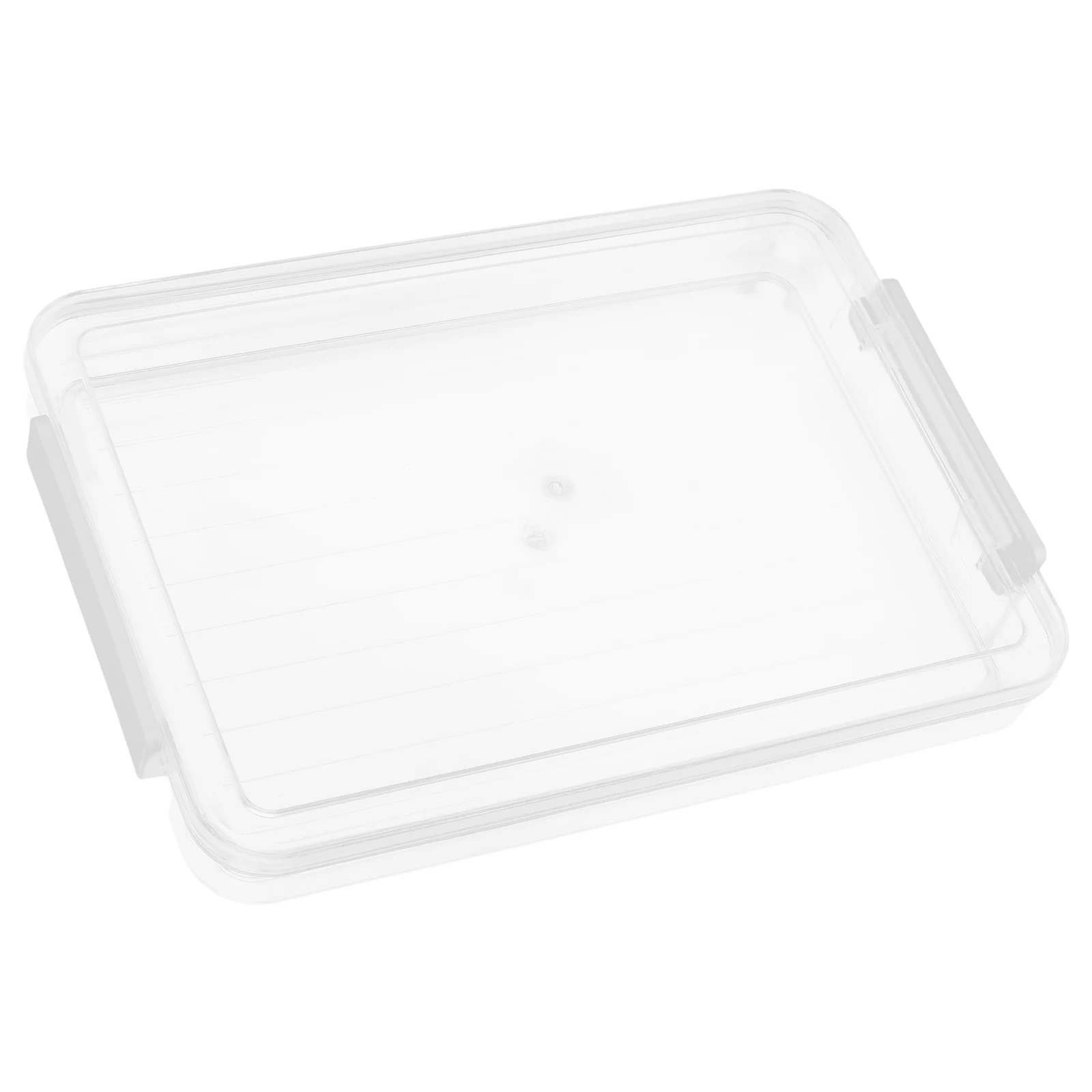 

File Box ganizer Capacity A4 Document ganizer Acrylic Storage Bins Stackable Portable Project Case
