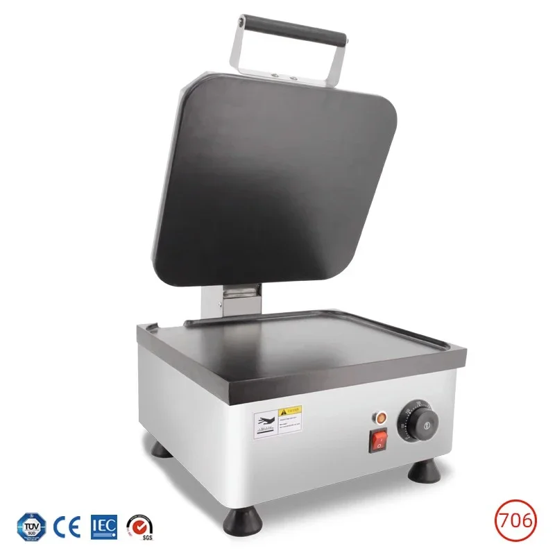 NP-706 Toaster Commercial Sandwich Machine Breakfast Machine Heating Bread Slice Barbecue Machine Toaster