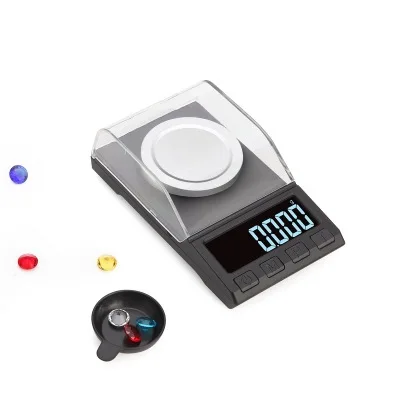 100g/50g 0.001g Digital Precision scale for Jewelry Gold Herb Lab Weighting Milligram Scale Pocket Electronic Balance scales