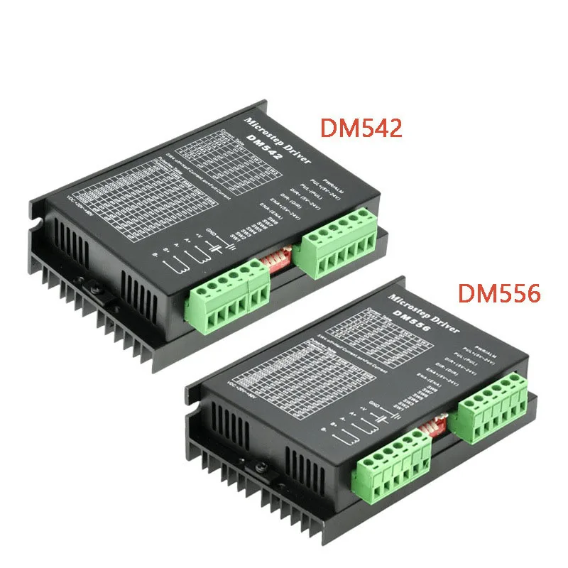 1~50Pcs DM542 DM556 Digital Stepping Motor Driver Built In 256 Microstep Resolution Adaptable For 57 60 86 Type Stepper Motors