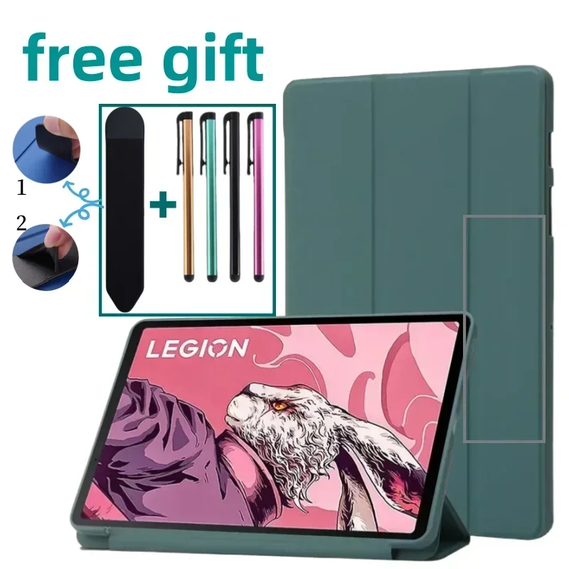 For Lenovo Legion Y700 2025 Case PU Leather Soft TPU Back Stand Tablet Shell For Legion Y700 2023 Case For Y700 2nd Gen Cover