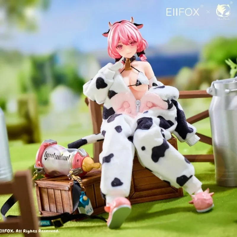 BearPanda × Eiifox Cow Pattern 