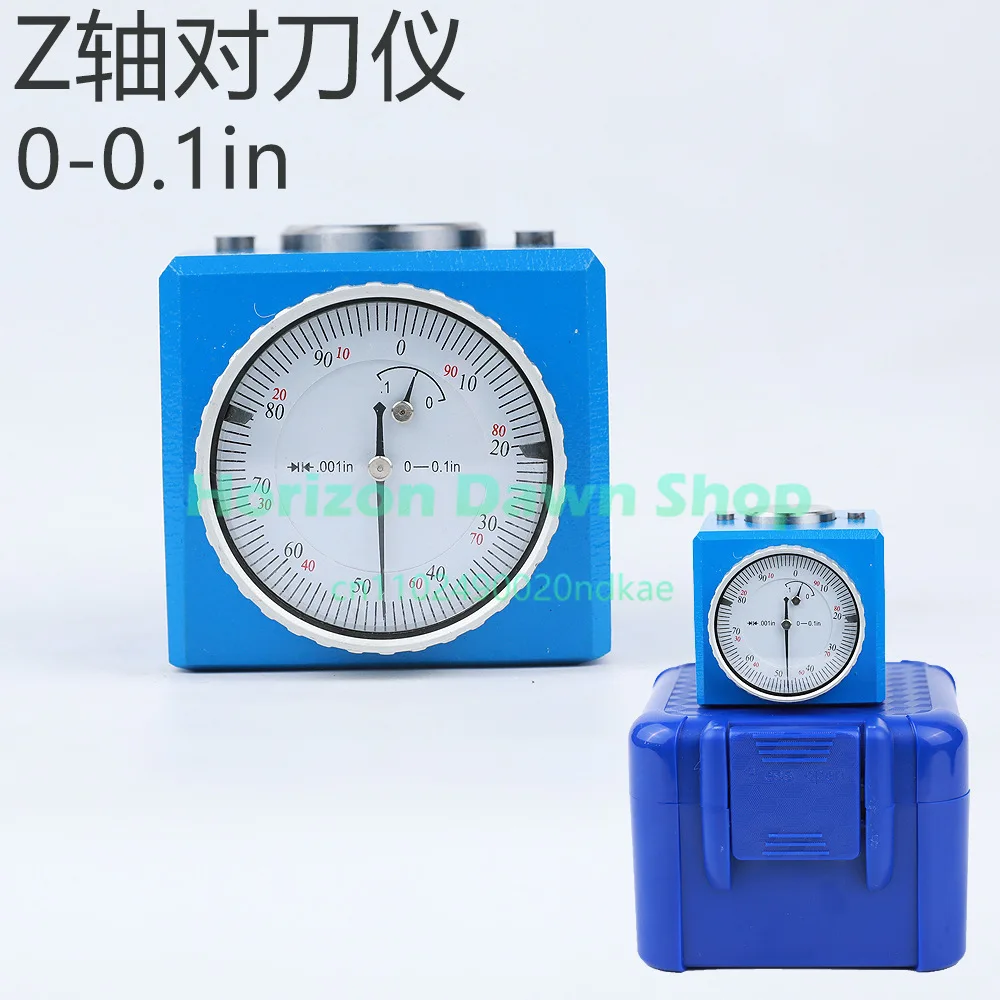 High Precision Z-axis Setter 0-0.1 in Inch with Watch with Magnetic CNC Setter