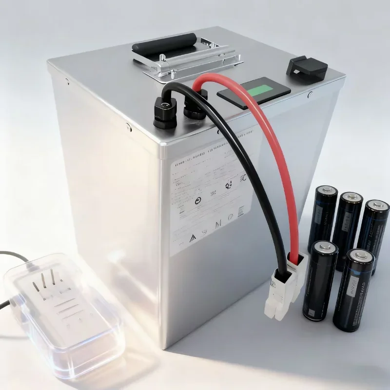 72V 84V 96V LiFePO4 Battery | 80Ah-150Ah | Built-in BMS | For 7000W EV, RV, AGV, Golf Cart & Eagle Motor | High Performance & Lo