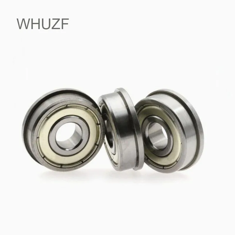 MF117ZZ Flange Bearing 7x11x3 mm 20/50/100PCS ABEC-3 Miniature Flanged MF117 Z ZZ Ball Bearings WHUZF