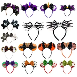 2024 Mickey Mouse Ears Headband Sequins 5