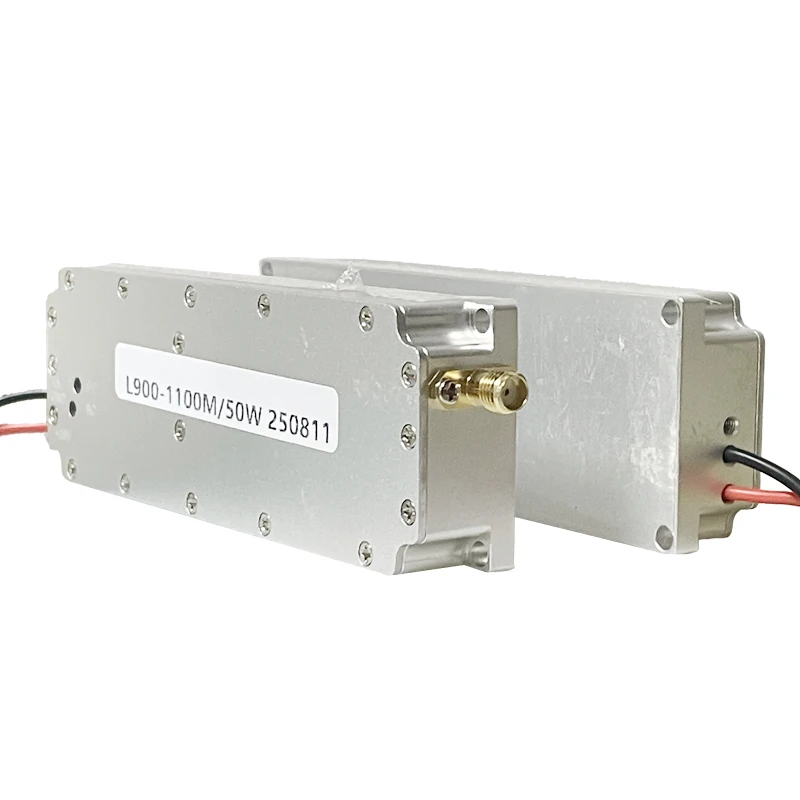وحدة مضخم LoRa 30-50 واط مع جهاز توزيع