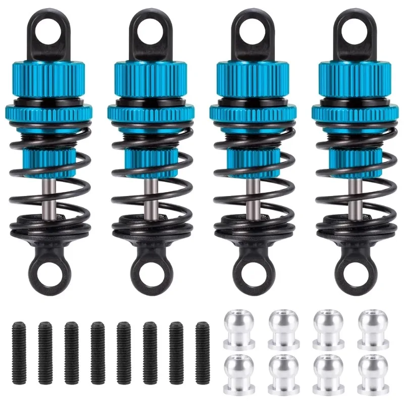 

55mm Metal Shock Absorbers for TAMIYA TT02/TT01 & HSP on-Road RC Model Car–Aluminum Alloy Adjustable Damper Upgrade Accessories