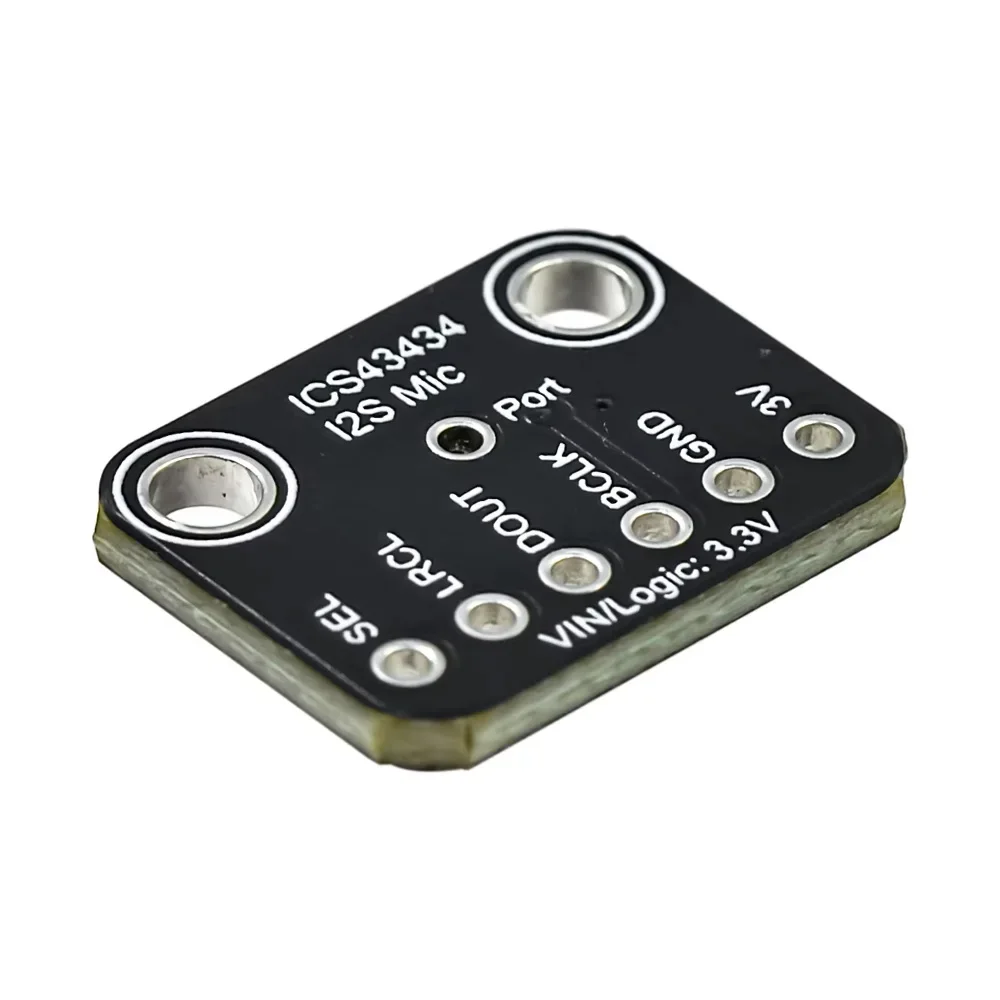 ICS-43434 I2S MEMS Digital Microphone Breakout Module DC 1.5V-3.6V Mini Low-Cost Low-Pass Filter Audio Sensor
