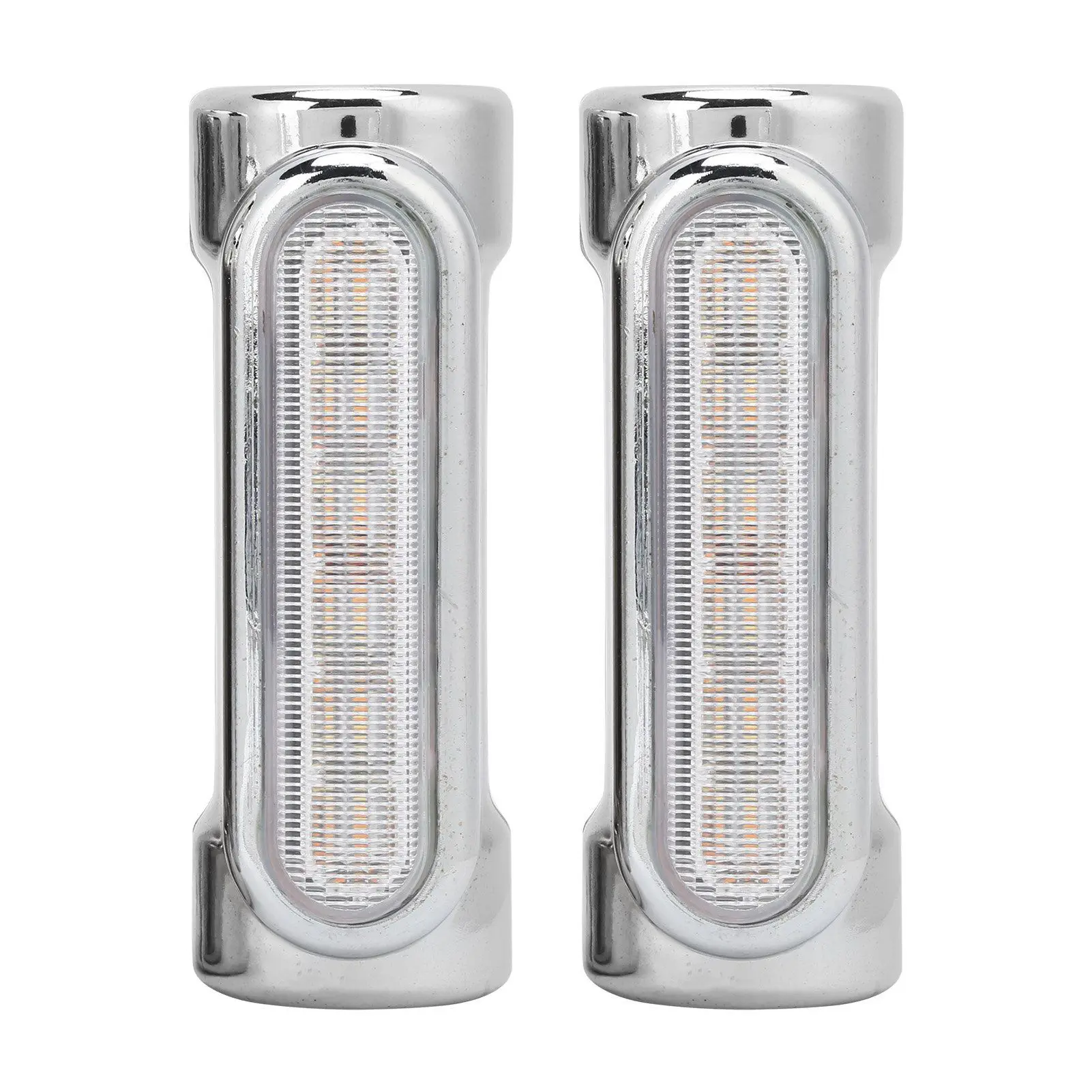 2pcs-motorcycle-highway-bar-light-chrome-plated-universal-for-125in-pipe-diameter-anticollision-tube
