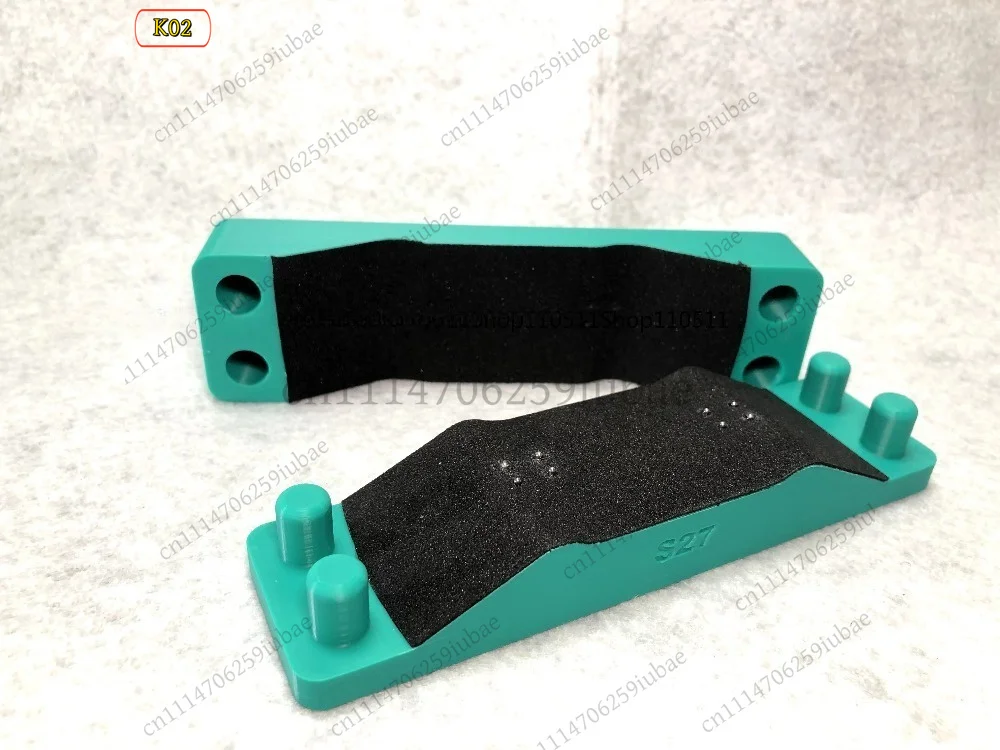 LK Finger Skateboard Production Mold Concave High Warped Version S27 Metal Bumps DIY Youth Skateboard Making, Replacement Parts