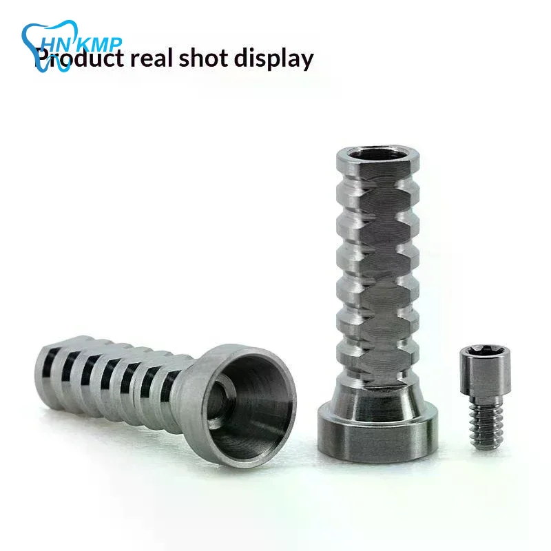 Corrosion Resistant 4.8mm Titanium Dental Temporary Implant Parts Fit Nobel Biocare for Dental Clinics Labs