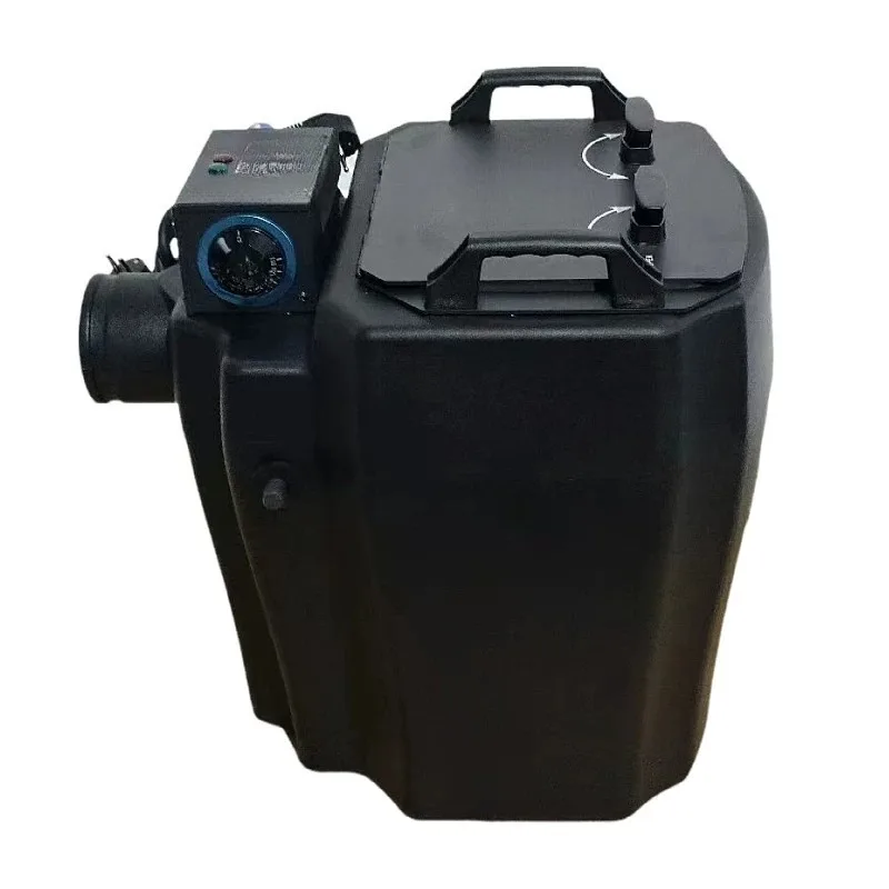 Professional stage heavy-duty casters 6000W low-fog dry ice machine, silent platform car