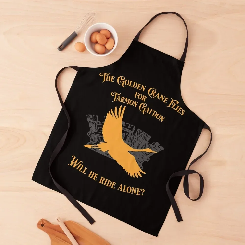 The Golden Crane Flies for Tarmon Gai'don. Will he ride alone? Apron Kitchen Apras For Women Camping Apron