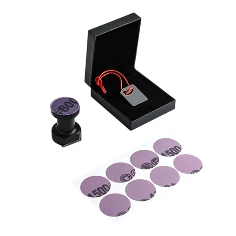 

Luckshopping Auto Scratch Repair Tool Paint Applicator Scraper Sandpaper Car Steel Repair Kit Auto Scratch Remover