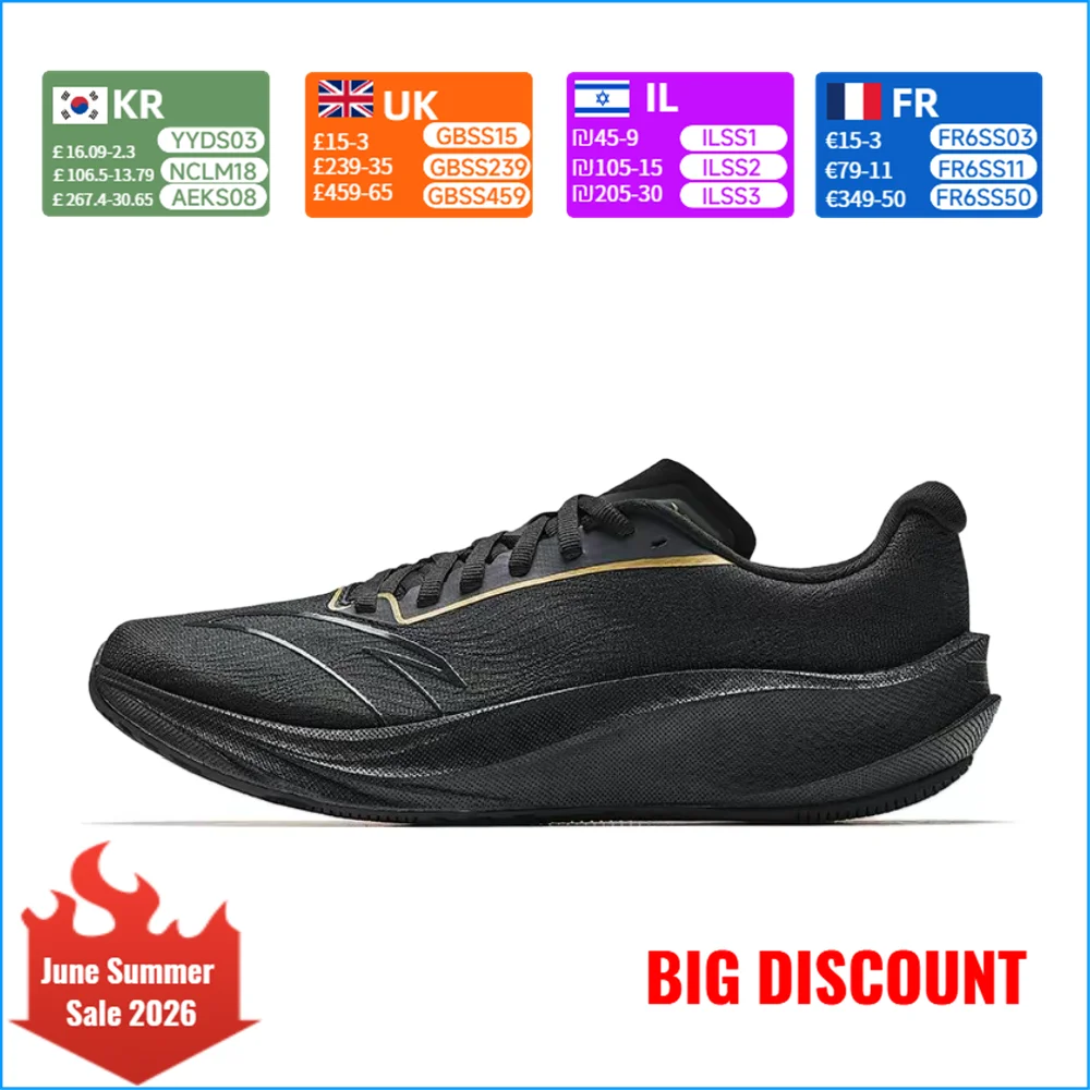 

Anta Asphalt Dominator 3: Shock-absorbing, slip-resistant,and responsive low-top casual training and running shoes 912525590-3