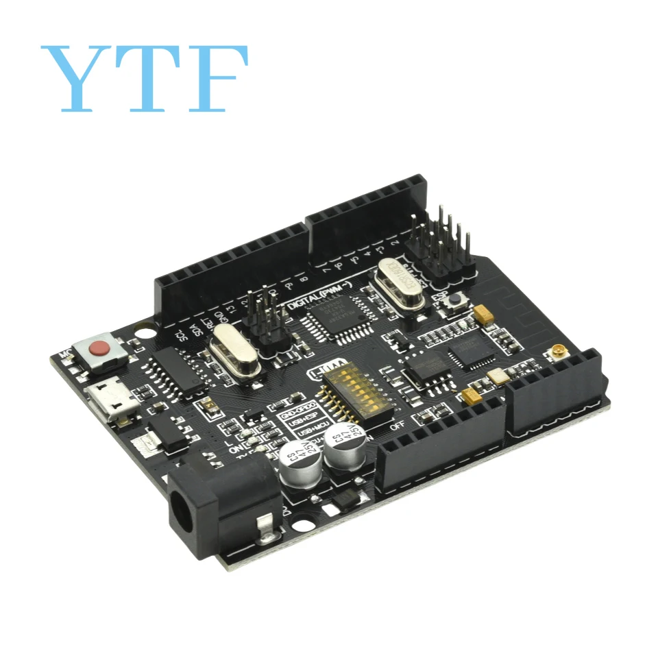 

WiFi R3 ATmega328P + ESP8266 (32 Мб памяти) Φ CH340G для UNO NodeMCU, WeMos ESP8266, Новое поступление