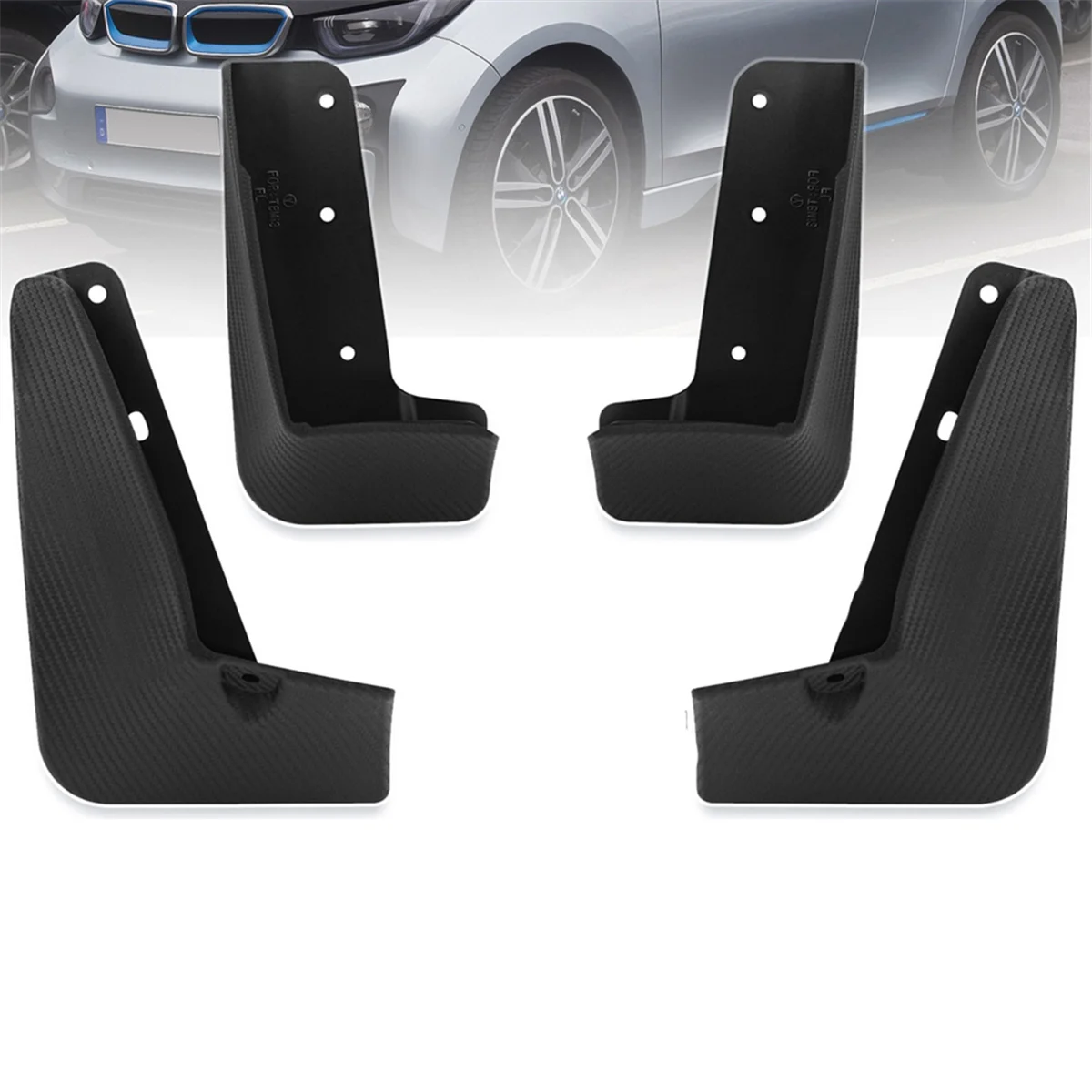 Paraspruzzi per auto Parafango Parafango Paraspruzzi Accessori per BMW I3 2014-2021