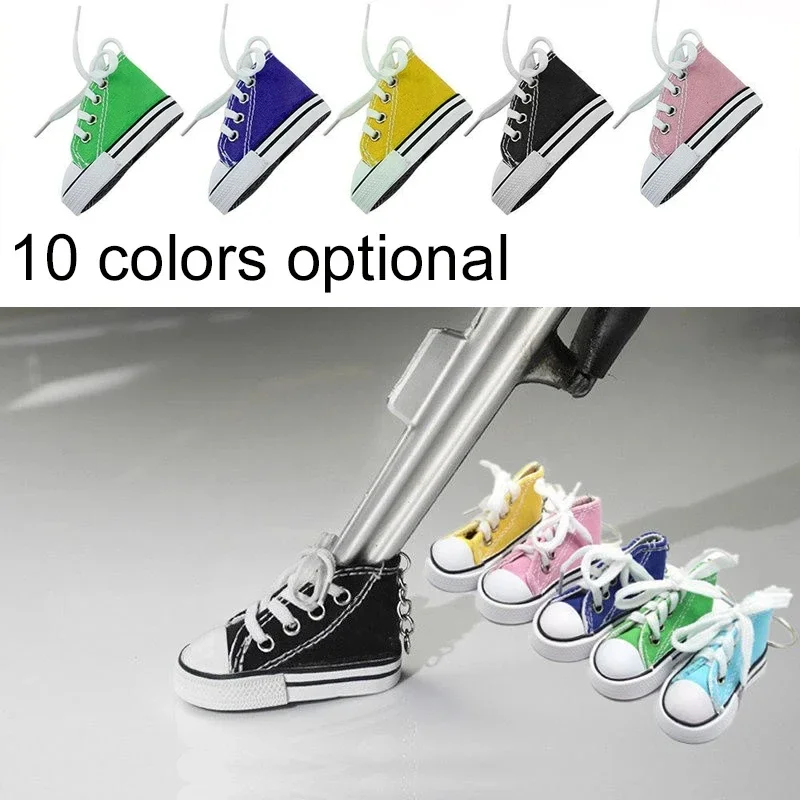 1 Pc Creative Tripod Cover for Motorcycle Bicycle Side Shoe Shape Foot Support Electric Bike Tripod Decor Mini Shoes Key Chain