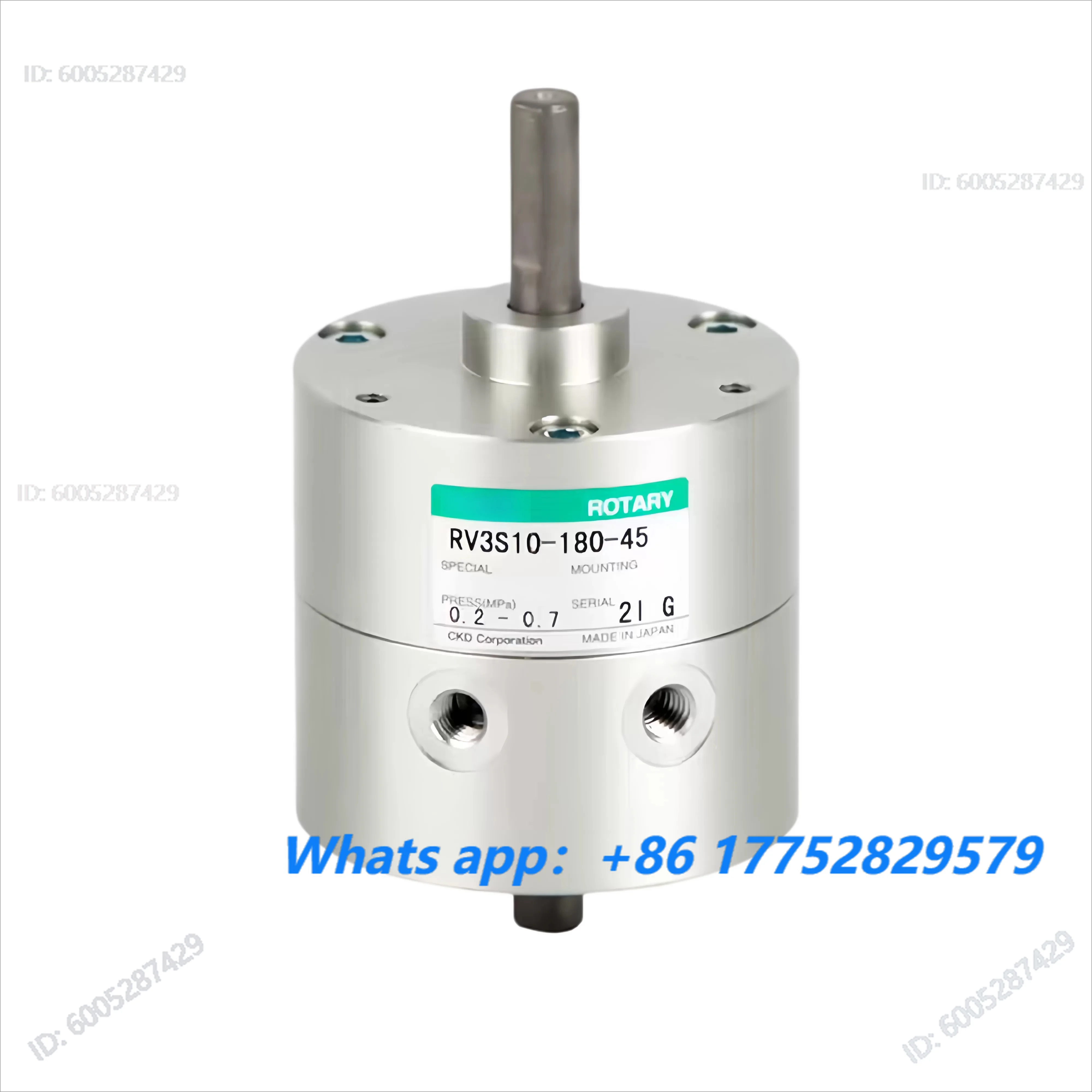 Rotary Swing Cylinder RV3S1/3/10/50/150/300-90-90 - 180-90-90 - 45 - 270