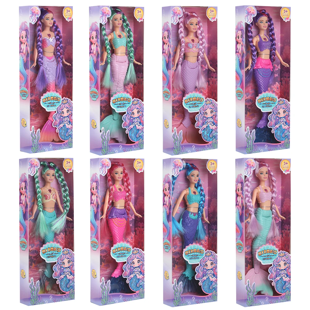 

Fashion Mermaid Doll with Lighting And Music Ocean Fairy Princess Toy Birthday Gift for Kids New Hot Selling