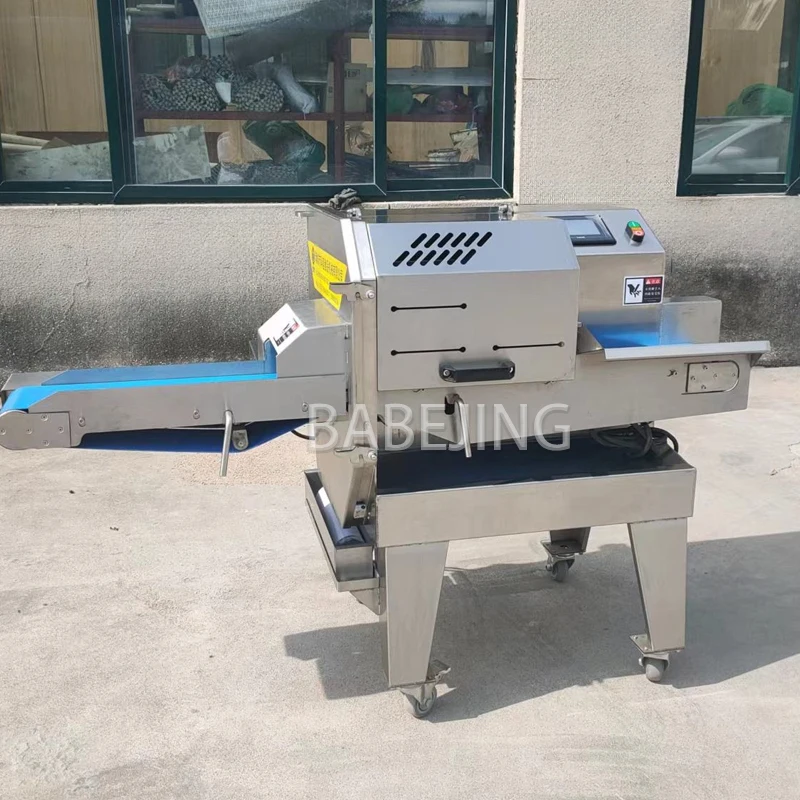 Deli Meat Cutter Machine, Automatic Cooked Meat Slicer for Buffet Banquet Food Preparation