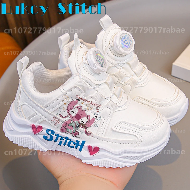 أحذية أطفال عالية الجودة من Little Monster Stitch نعل سميك مقاومة للانزلاق للأولاد والبنات أحذية رياضية من جلد البولي يوريثان هدية عيد الميلاد