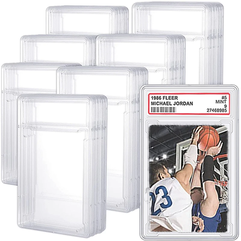 35/55/75/100PT Trading Cards Slab Label Grade Baseball Star Card Sleeves Protector Acrylic Hard Plastic Game Grade PTCG Gift Toy - AliExpress 26 35/55/75/100PT Trading Cards Slab Label Grade Baseball Star Card Sleeves Protector Acrylic Hard Plastic Game Grade PTCG Gift Toy - AliExpress 26