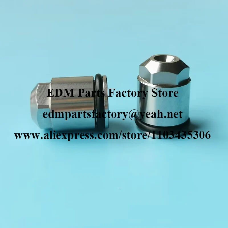 

130005464 edm Sleeve Nut OD14.5xH20mm for ROBOFIL 390,690 Charmille edm wear parts 130.005.464 Cap Nut Upper Clamping Nut