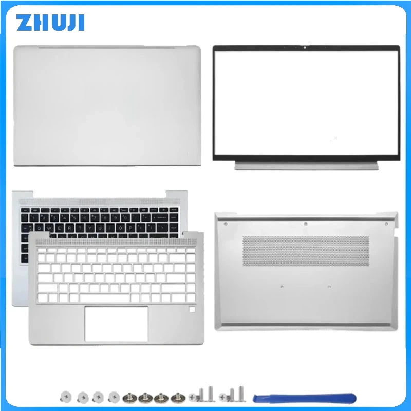 ل ProBook 640 645 G8 G9 كمبيوتر محمول جديد LCD الغطاء الخلفي الحافة الأمامية العلوي Palmrest أسفل قاعدة مفصلات لوحة المفاتيح