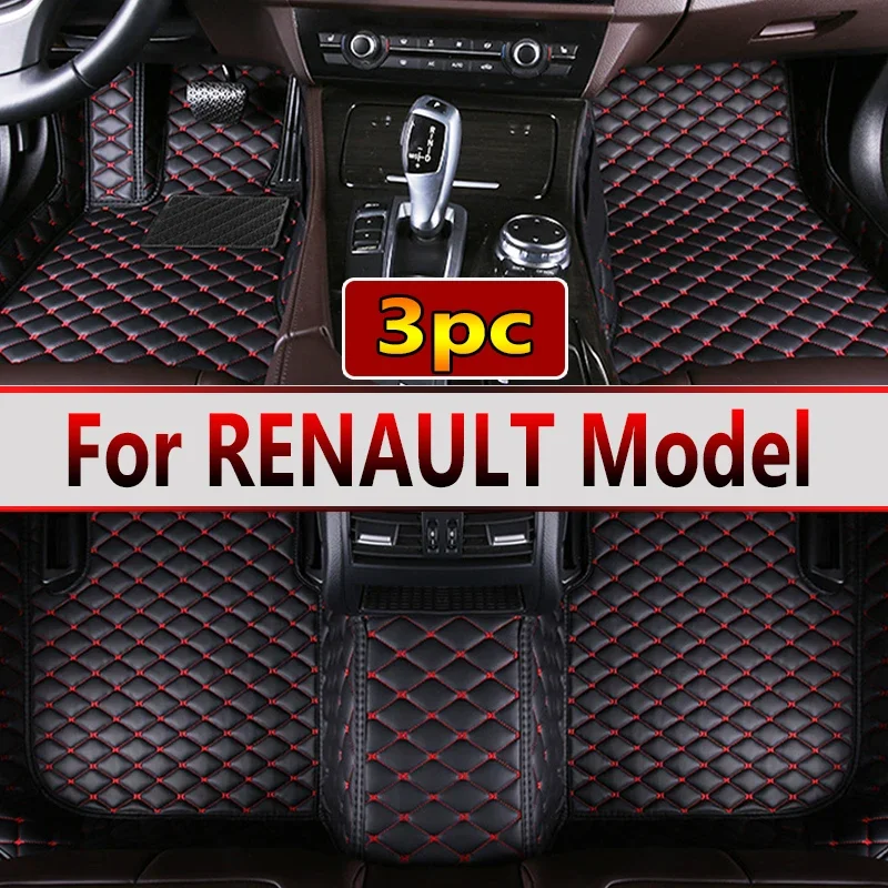 Car Floor Mats For RENAULT ARKANA Fluence Talisman TWINGO Captur Kaptur Master Kangoo Car Accessories 2022 2023