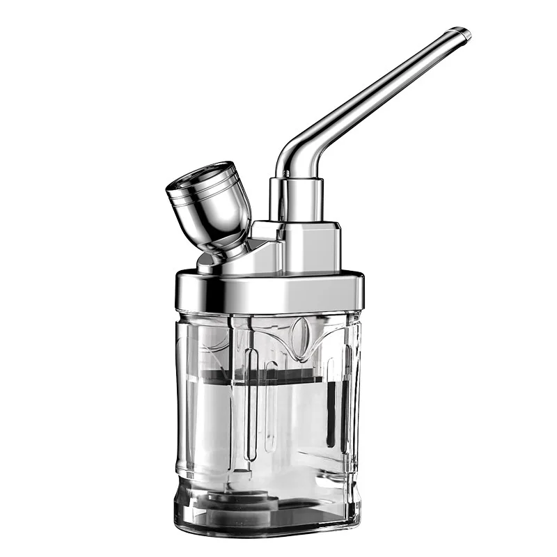 حامل أنابيب المياه لفلتر السجائر من الألومنيوم والبلاستيك المحمول للرجال، تنقية الدخان الصحي، جهاز تدخين متعدد الوظائف