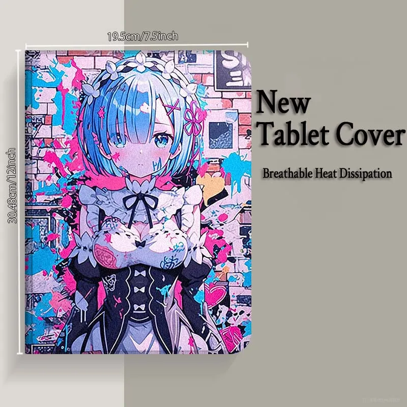 Rem جميلة شعبية أنيمي ل الشرف الوسادة تبويب ماجيك GT GT2 6 X8 V7 V8 X9 8 9 13 X8a X9a Pro 10 12.1 12.5 بوصة اللوحي #3