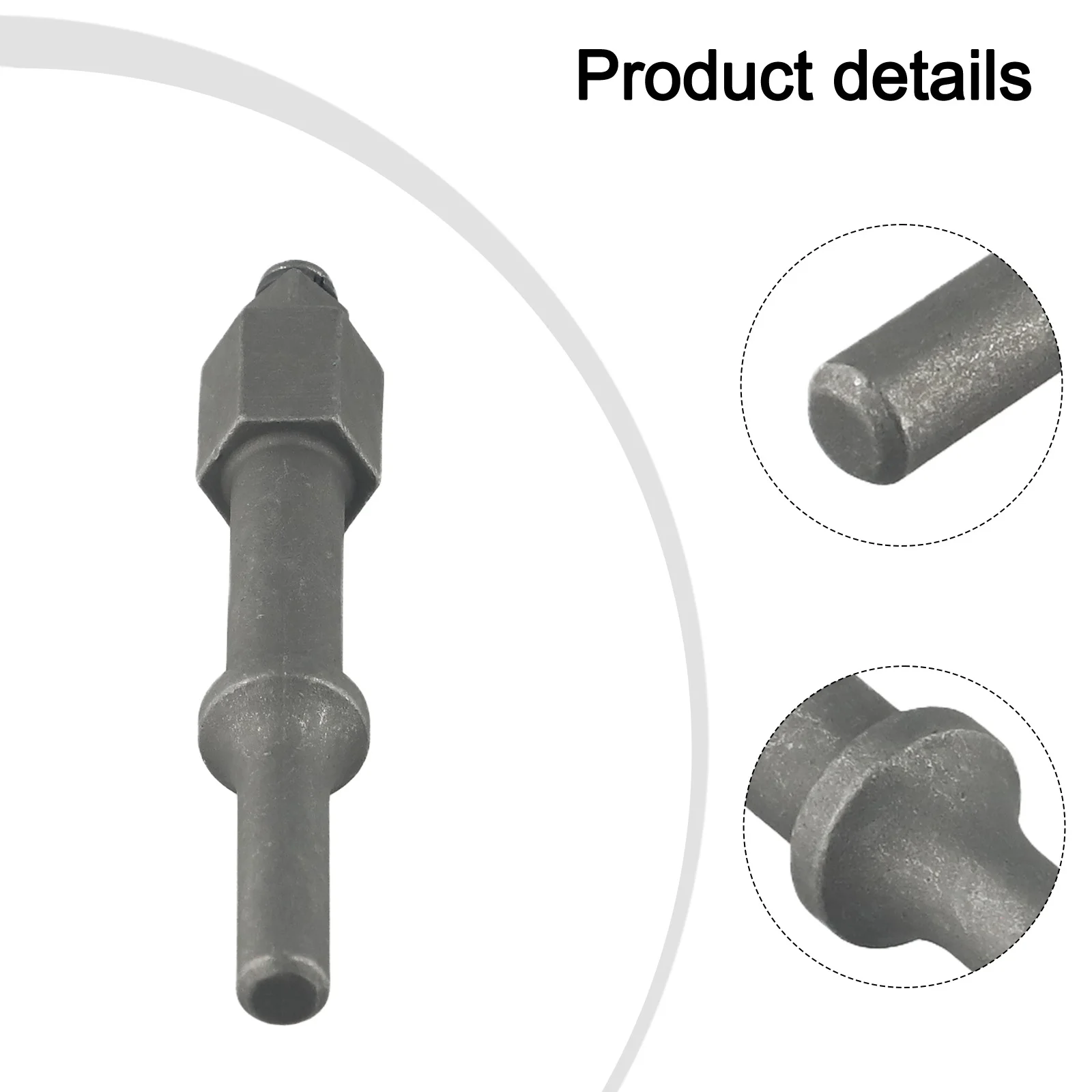 Optimized 3/8 Inch Pneumatic Bolt Breaker for Air Hammer Applications Effective in Removing Difficult Fasteners