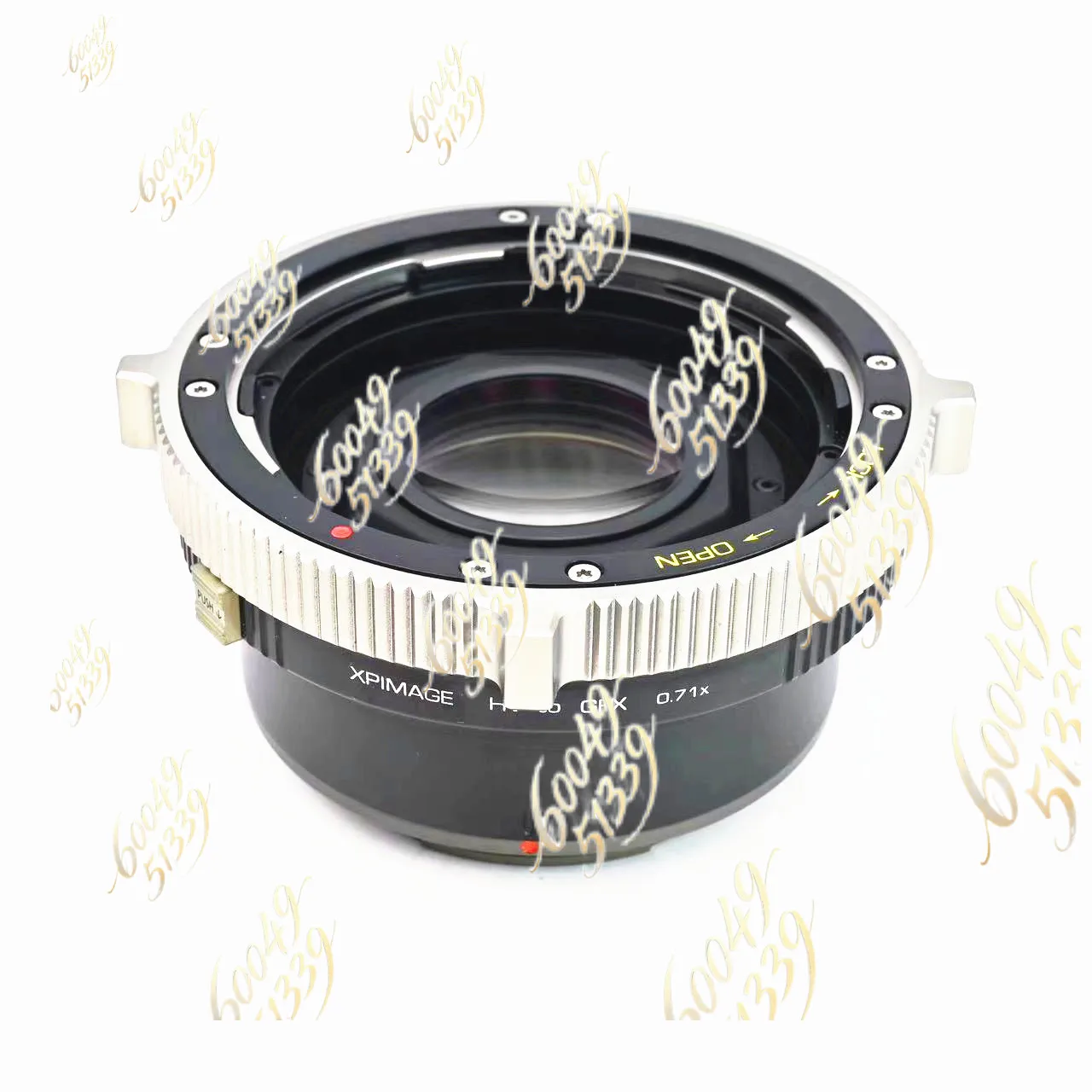 Suitable for Fuji GFX defocusing and brightening adapter ring, suitable for Hasselblad V lens adapter GFX 100S 50S2 50R