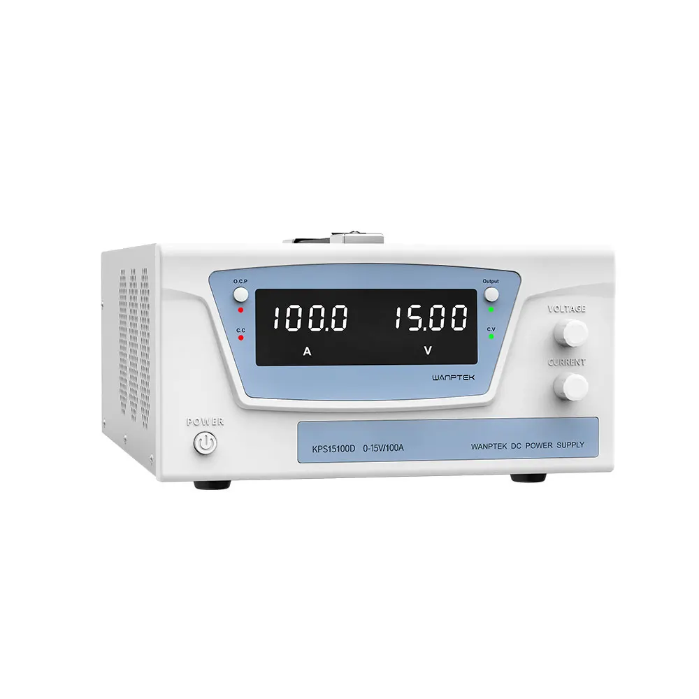 KPS15100D High Power Stabilized DC Power Supply 0-15V 0-100A 1500W with Short-Circuit Over-Current Over-Voltage Protection