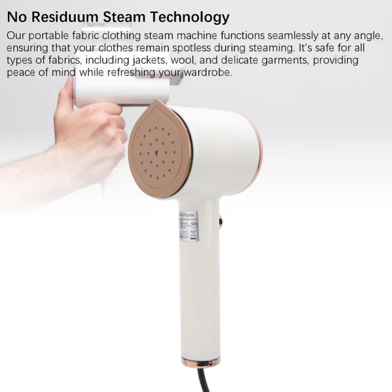 Multifunction Handheld Garment Steamer For Home And Travel Portable Dual Use Steam Iron Machine With Wet And Dry Options