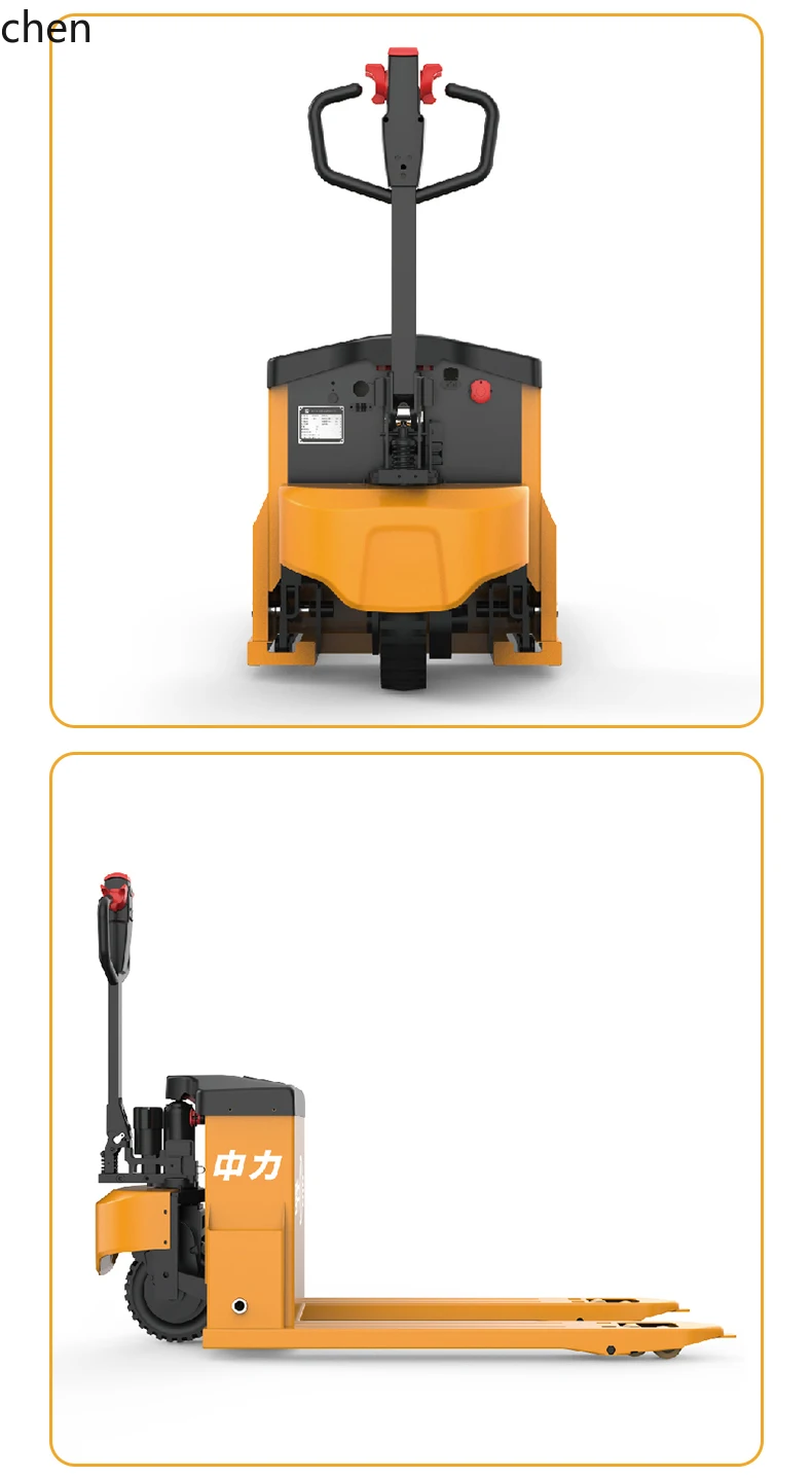 YFY  Electric Forklift 3 Ton Fully Automatic Hydraulic Ground Leveler Ramp Construction Site Electric Pallet Truck