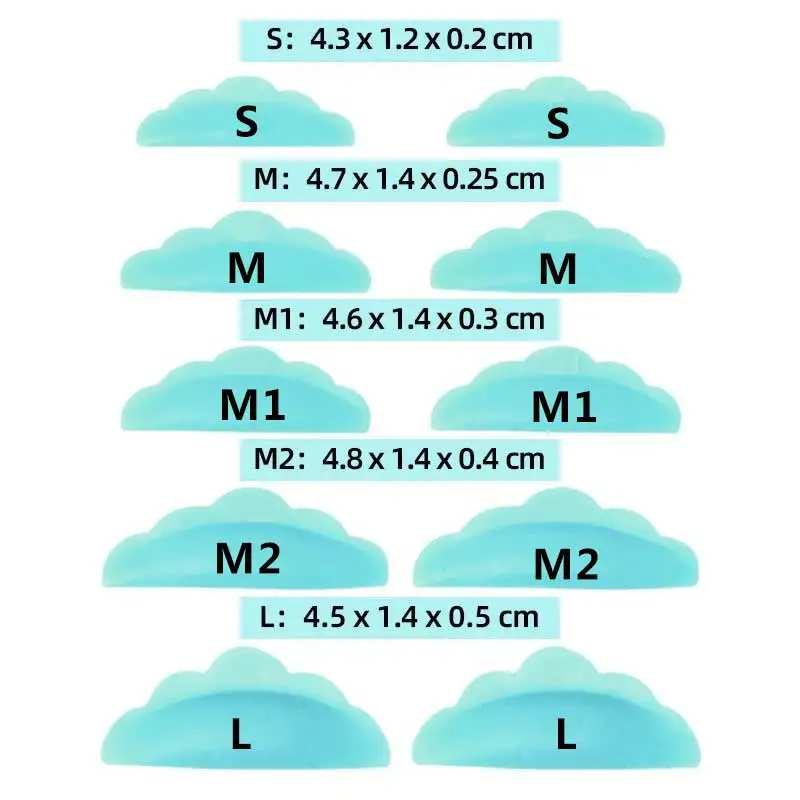 加熱されたまつげエクステ,芸術的な色,シリコンパッチ,特殊なマルチカラーケワイイエッジ,補助ツール,5を設置