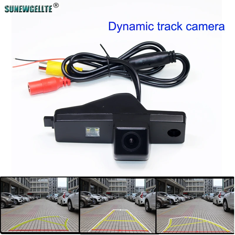 Vehicle Dynamic Trajectory Car Rear View Reverse camera for Toyota Highlander Hover G3 Coolbear Hiace Kluger Lexus RX300