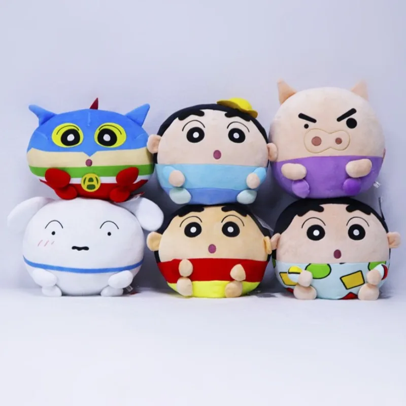 

New Cute Cartoon Crayon Shinchan Doll Kawaii Stuffed Plush Toy Doll Cartoon Anime Cute Pillow Birthday Gift Doll